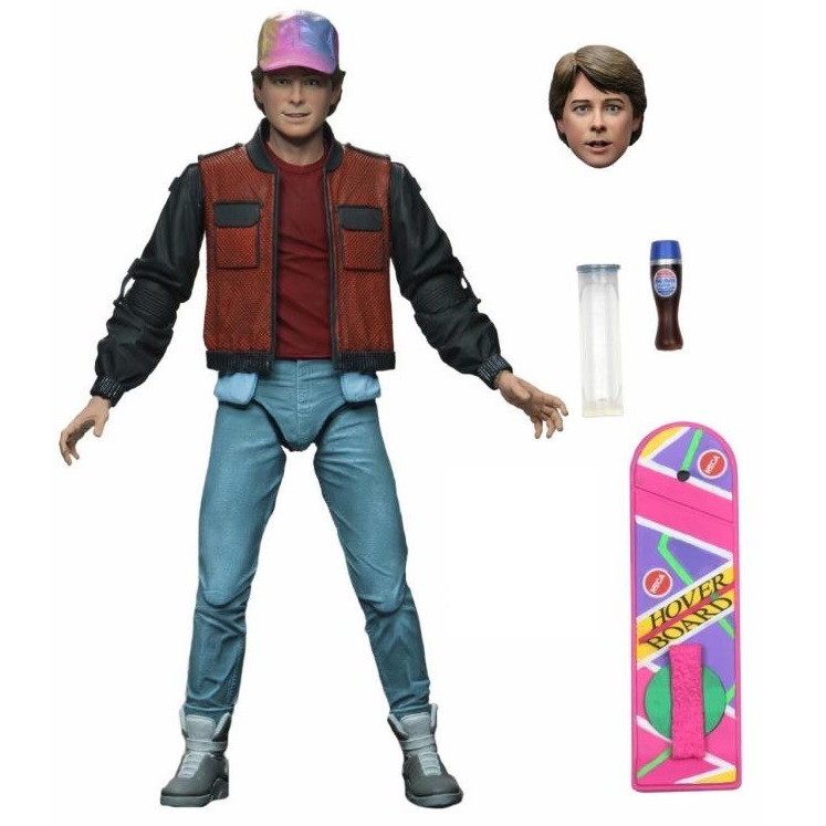 Neca Ultimate Action Figure 7" Marty McFly 2015 Back To The Future 2 Ritorno Al Futuro - immagine 3