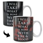 Pyramid Mug Tazza Heat Change Targaryen Fire & Blood Game Of Thrones Il Trono Di Spade
