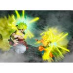 Bandai Spirits Figuarts Zero The Burning Battle Super Saiyan Broly & Goku Dragon Ball Z Thamashii Nations Web Exclusive Limited