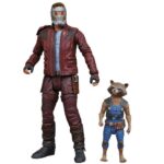 Diamond Marvel Select Star Lord & Rocket Racoon Action Figure Guardian Of the Galaxy Vol. 2 Guardiani Della Galassia