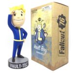 Bethesda Gaming Heads Fallout 76 Vault Boy Perception Bobble Head Figure Statue