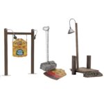 Neca Diorama Camp Crystal Lake Accessory Set Friday The 13th