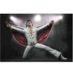 Neca Commemorative 7" Action Figure Elvis Presley On Tour 1972