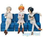 Sega Prize Emma + Norman + Rey Set The Promised Neverland Figure