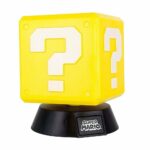 Paladone Yellow Cube Question Block 3D LED Light Lamp 04 Super Mario Nintendo