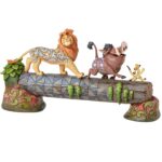 Enesco Disney Traditions Simba Timon & Pumba Carefree Camaradarie The Lion King Il Re Leone Jim Shore 4057955