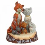 Enesco Disney Showcase Aristogatti Woodcarved By Heart Pride And Joy Aristochats Jim Shore 6007057