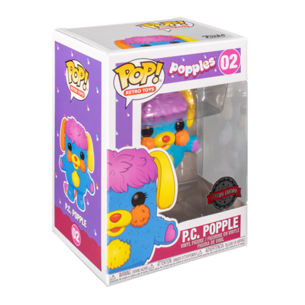 Funko POP! Popples P.C. POPPLE #02 Special Edition Vinyl Figure 