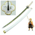 Medioevo Katana Zenitsu Agatsuma Demon Slayer Kimetsu No Yaiba