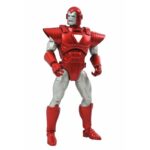 Diamond Select Iron Man Silver Centurion Action Figure Avengers Marvel