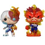 Funko POP! Animation Vinyl Figure Shoto Todoroki & Endeavor 2-Pack My Hero Academia - 2
