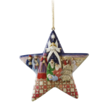Enesco Nativity Star Hanging Ornament Natività Jim Shore 4010627