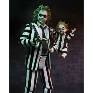 Neca Ultimate Action Figure Beetlejuice Beetlejuice Striped Suit