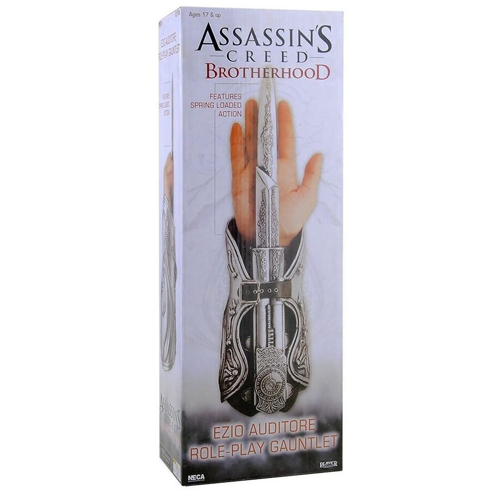 Neca Action Figure Ezio Auditore Hidden Blade Assassin's Creed Brotherhood