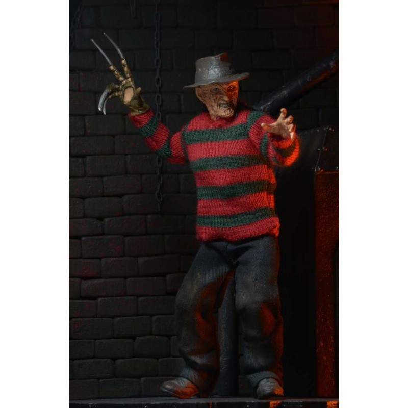 Neca Clothed Action Figure 7" Freddy Krueger Nightmare On Elm Street 3 Dream Warriors - immagine 3