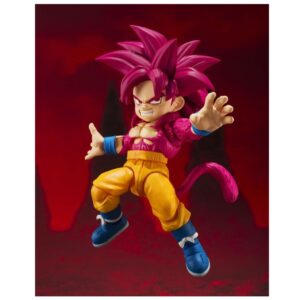 Bandai S.H. Figuarts Mini Super Saiyan 4 Son Goku Dragon Ball Daima Tamashii Nations