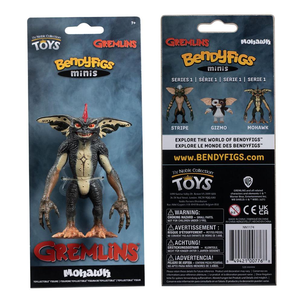 The Noble Collection Bendifigs Mohawk Bendable Figure Gremlins - immagine 2