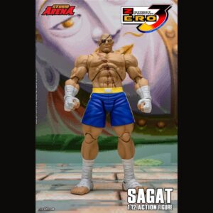 Storm Arena Street Fighter Zero Sagat Action Figure 18 cm