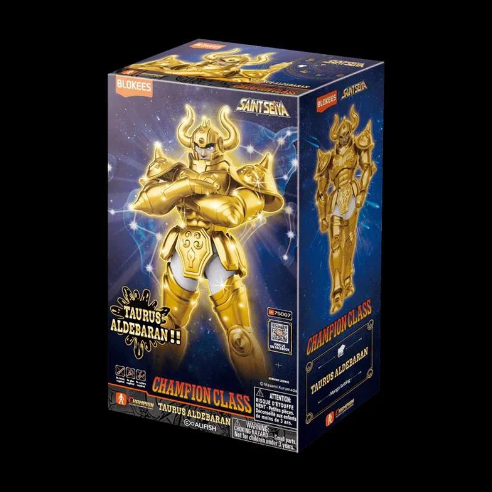 Blokees Saint Seiya Taurus Aldebaran Champion Class Model Kit 12 cm