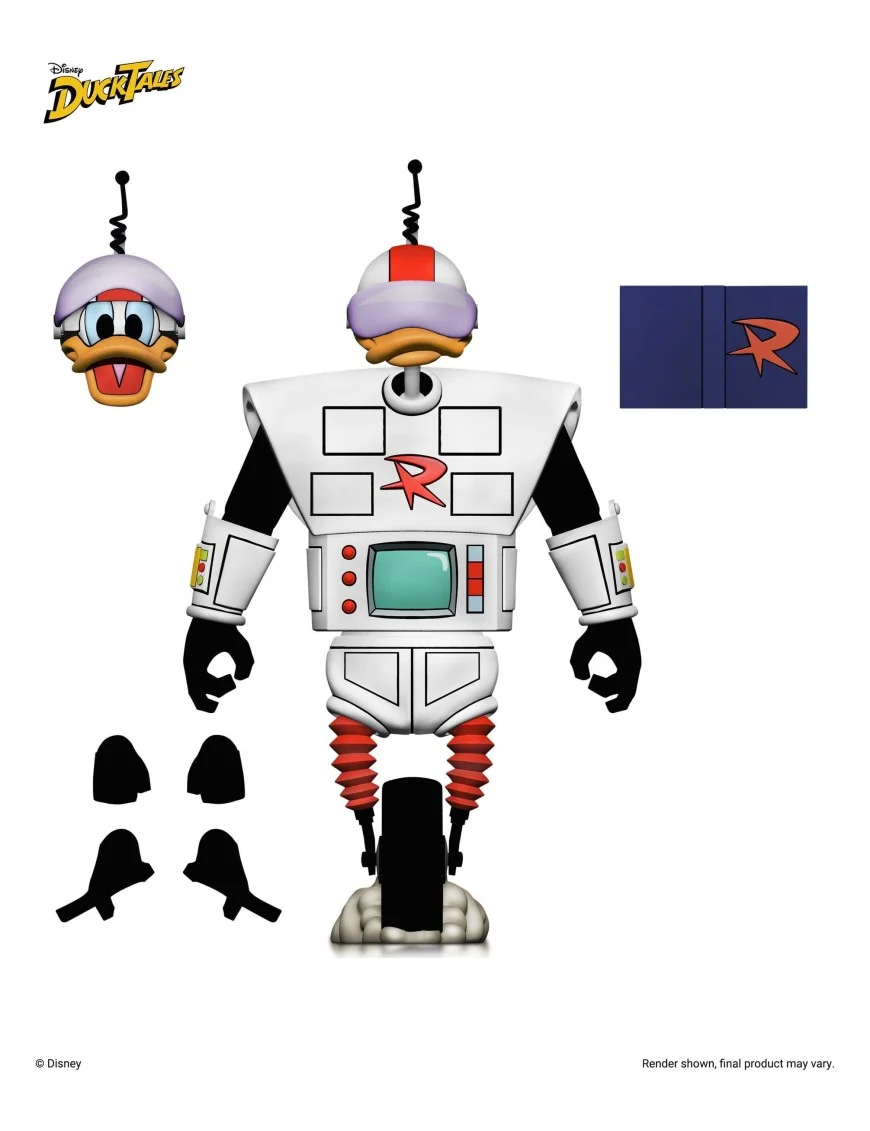 DuckTales Ultimate Action Figure Gizmoduck 18 cm - Preorder - immagine 6