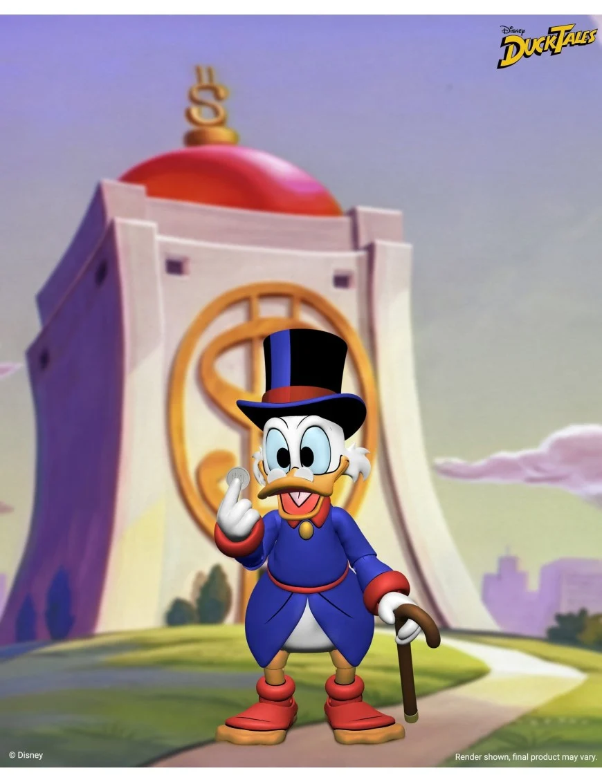 DuckTales Ultimate Action Figure Scrooge McDuck 18 cm - Preorder - immagine 2