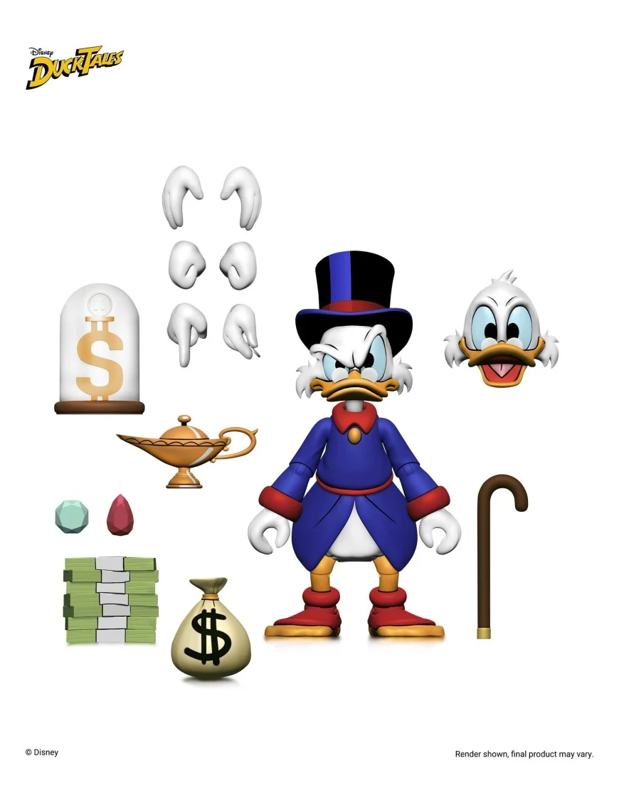 DuckTales Ultimate Action Figure Scrooge McDuck 18 cm - Preorder - immagine 5