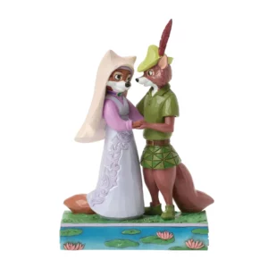 Jim Shore Disney Traditions Robin Hood & Maid Marian Figurine Sherwood’s Sweethearts 6017100