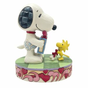 Jim Shore Peanuts Disney Traditions Snoopy Valentines Figurine Sweet Exchange 6017864