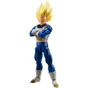 S.H.Figuarts Vegeta Super Saiyan "Dangerous Pride" - Dragon Ball Z Action Figure (Bandai Namco)