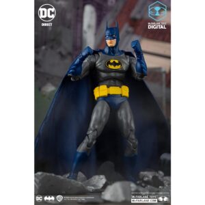 DC Direct McFarlane Toys Batman "No Man's Land" Platinum Edition Digital Action Figure 18 cm
