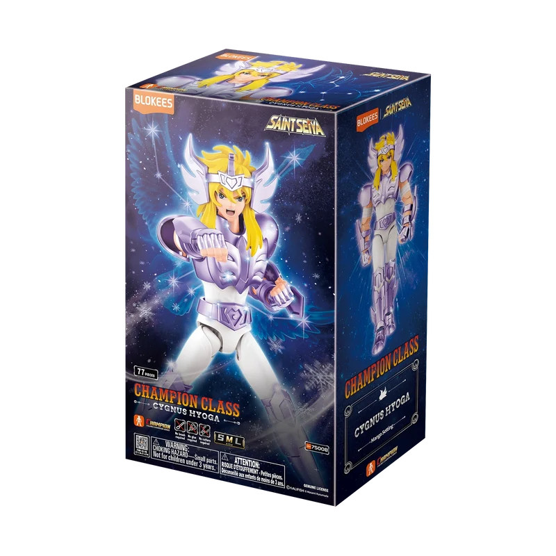 Blokees Champion Class Saint Seiya CC07 Cygnus Hyoga - Model Kit 13,5 cm (Bandai)