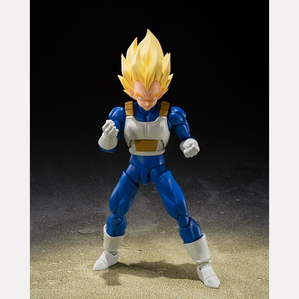 S.H.Figuarts Vegeta Super Saiyan "Dangerous Pride" - Dragon Ball Z Action Figure (Bandai Namco) - immagine 2