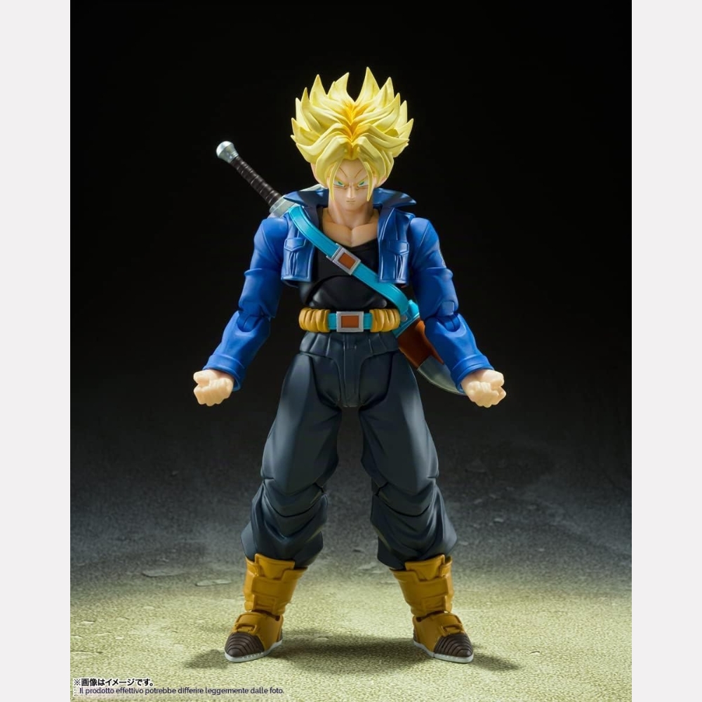 S.H.Figuarts Super Saiyan Trunks "Il Ragazzo dal Futuro" - Riedizione Dragon Ball Z Action Figure (Tamashii Nations) - immagine 2