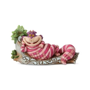 Jim Shore Disney Traditions 6001274 - Cheshire Cat "The Cat's Meow" Figurine 7 cm
