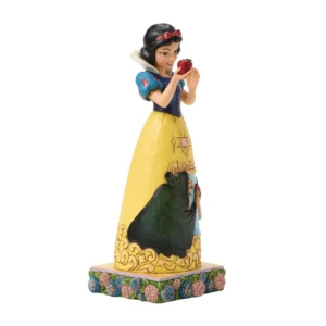 Jim Shore Disney Traditions 6018726 - Biancaneve "A Poisoned Promise" Apple Dress Scene Figurine 19,5 cm