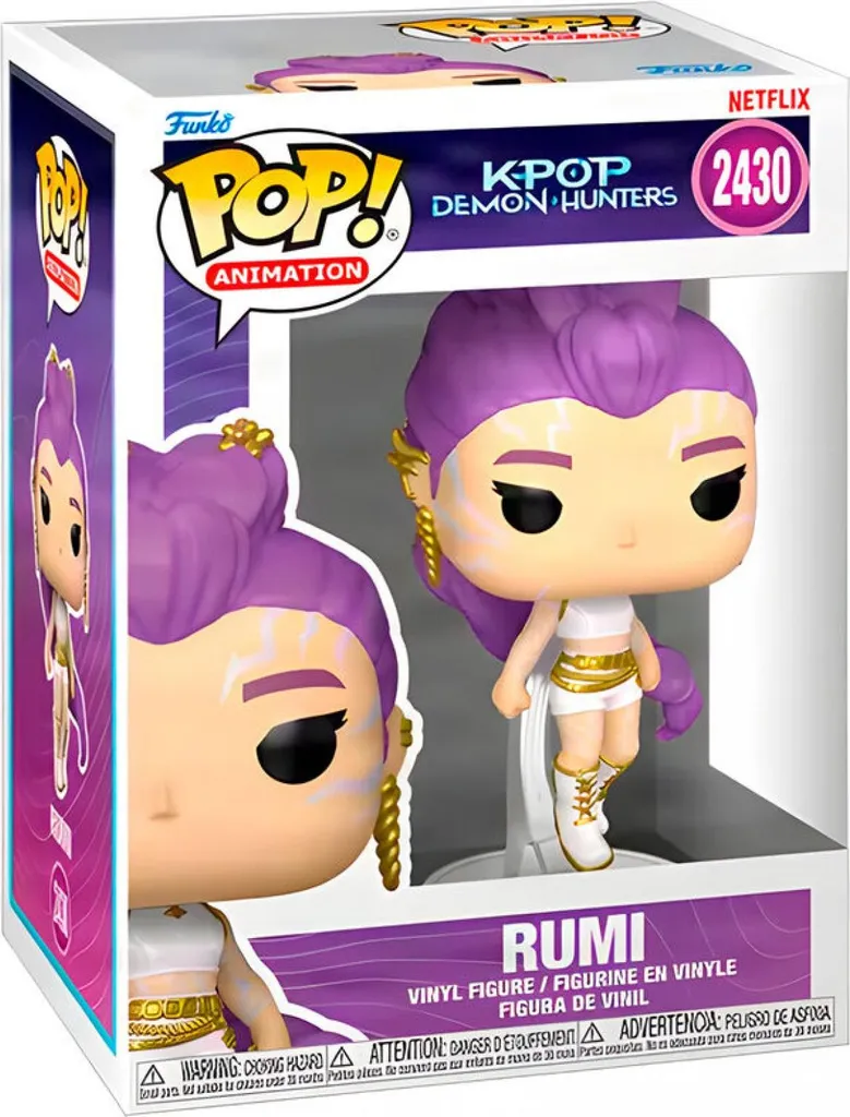 Funko POP! Animation Rumi Golden Version - KPop Demon Hunters Vinyl Figure