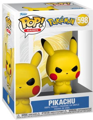 Funko POP! Games Grumpy Pikachu - Pokémon Vinyl Figure