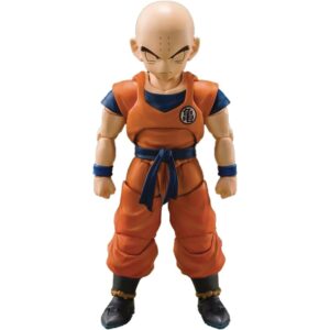 S.H.Figuarts Krillin "Earth's Strongest Man" - Dragon Ball Z Action Figure (Bandai Namco)