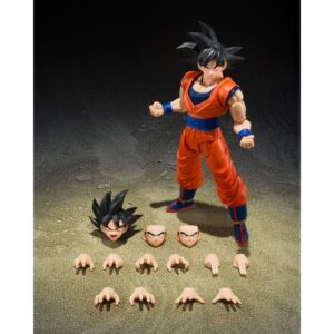 S.H.Figuarts Son Goku "The Kind-Hearted Saiyan" - Dragon Ball Z Action Figure (Bandai Namco)