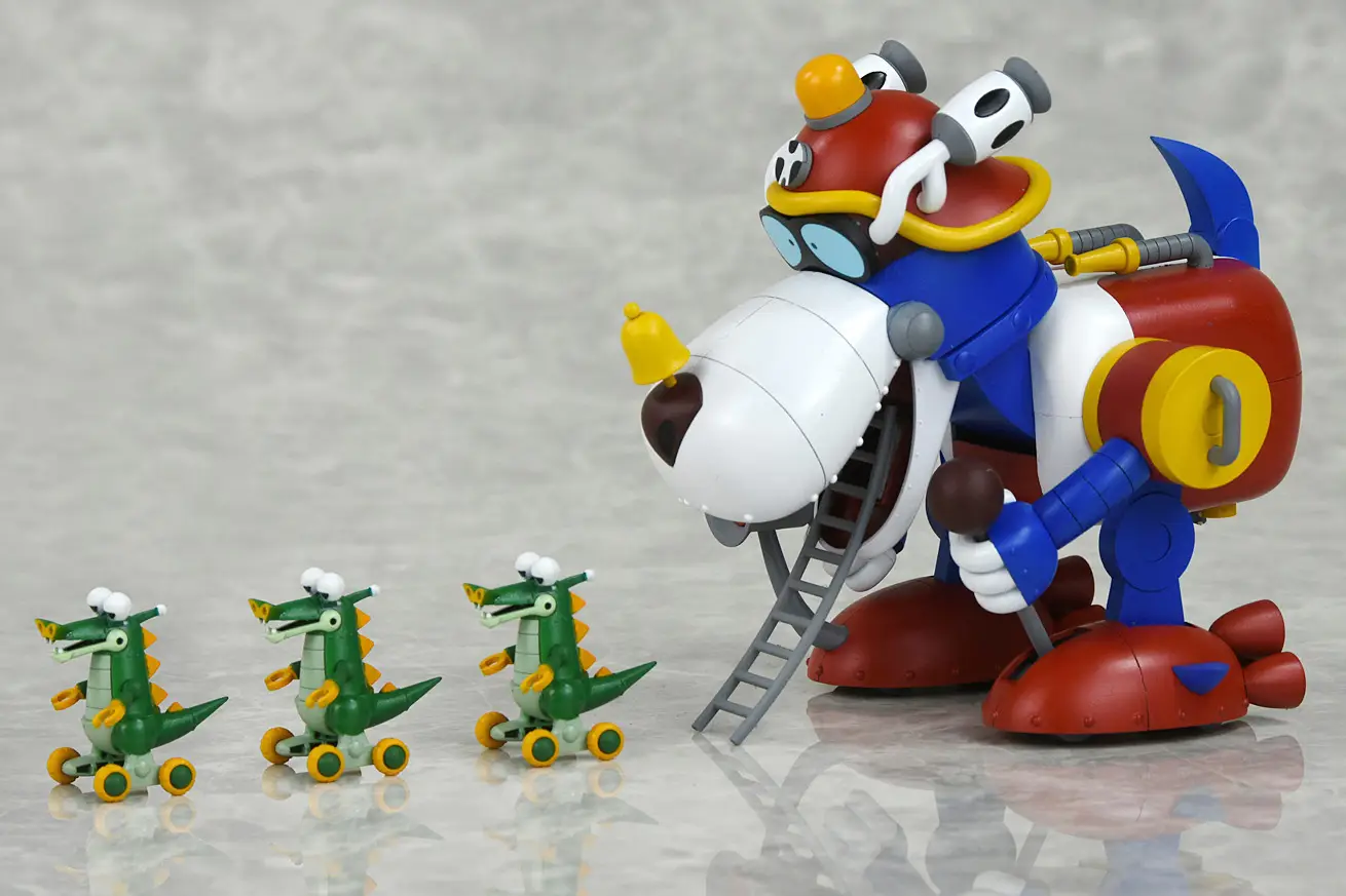 Yatterwan Model Kit - Time Bokan Yatterman Plastic Kit 12 cm (BellFine) - immagine 4