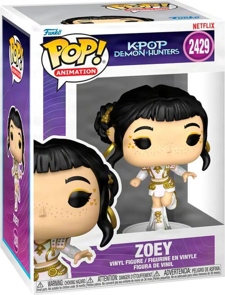 Funko POP! Animation Zoey Golden Version - KPop Demon Hunters Vinyl Figure