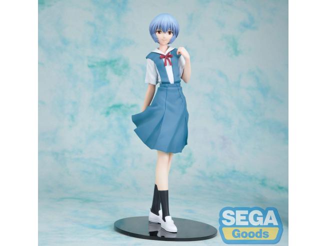 Evangelion: New Theatrical Edition High Premium PVC Statue Rei Ayanami (Uniform Ver.) 20 cm (SEGA)