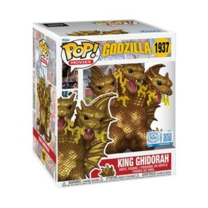 Funko POP! Super Sized King Ghidorah (Electric) 15 cm - Godzilla Vinyl Figure