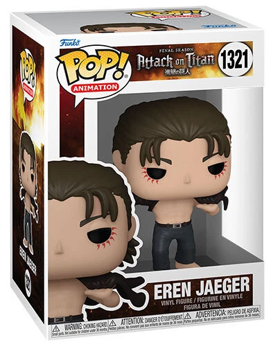 Funko POP! Animation Eren Jaeger - L'Attacco dei Giganti Vinyl Figure